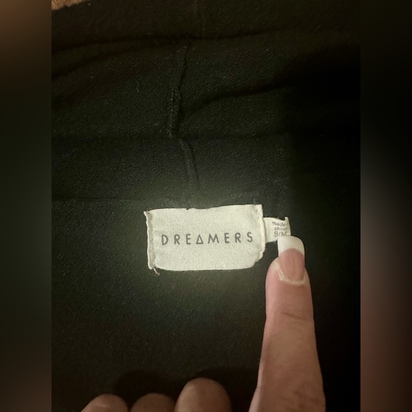 Dreamers women’s open front lightweight cardigan sweater Gray size S/M - Picture 5 of 5